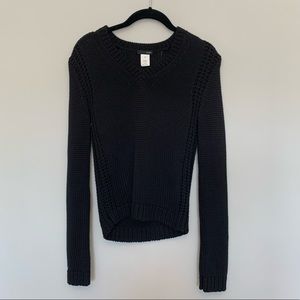 J. Crew - Never Worn - Black Cotton Sweater